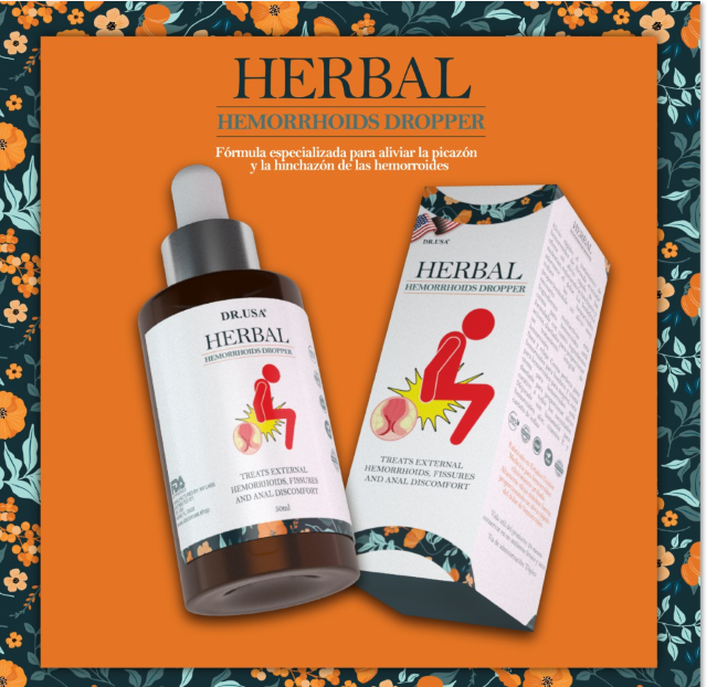 🇺🇸 DR. USA Herbal Hemorroides 50ml