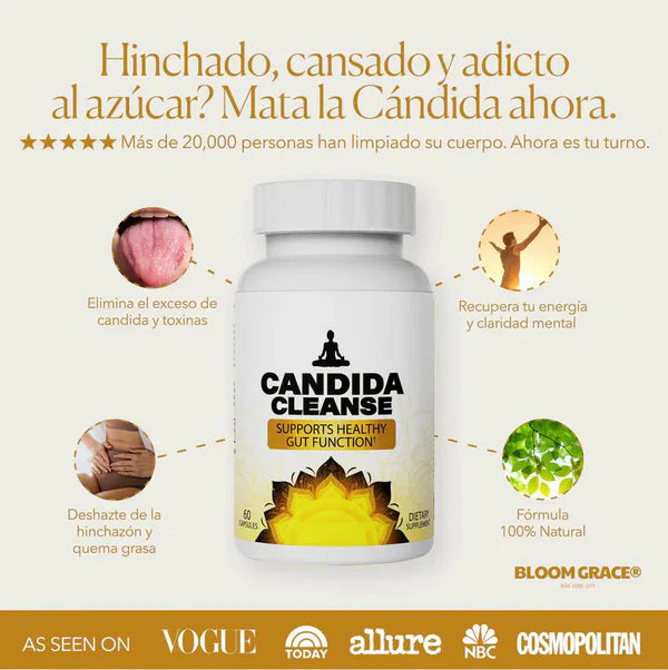 🌿 CÁNDIDA CLEANSE 🍄 60 CÁPSULAS RECUPERA TU VITALIDAD Y FISICO (PORDUCTO VERIFICADO)